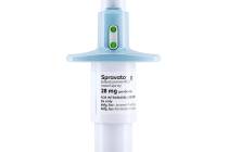 This photo provided by Janssen Global Services shows Spravato nasal spray. Spravato, a mind-altering medication related to the club drug Special K, won U.S. approval Tuesday, March 5, 2019, for pa ...