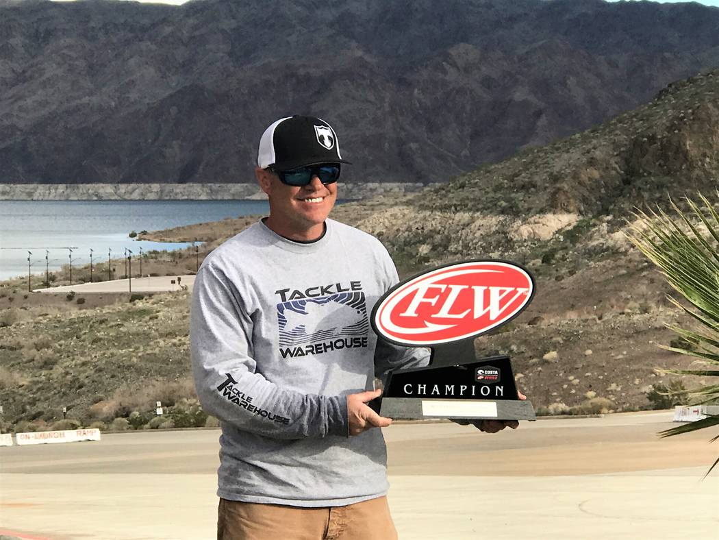 Local favorite Tim Klinger, of Boulder City, completed a stunning comeback to win the Costa FLW Series Western Division bass tournament at Callville Bay Marina with 34-pounds, 12-ounces of Lake Me ...