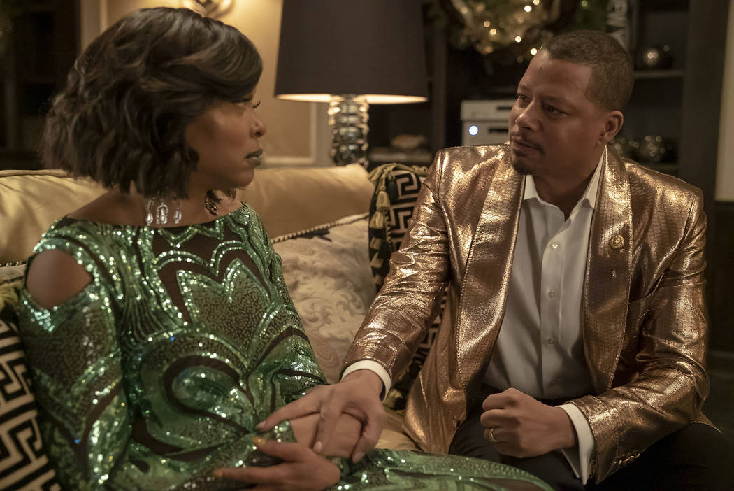 EMPIRE: L-R: Taraji P. Henson and Terrence Howard in the "My Fault is Past" spring premiere episode of EMPIRE airing Wednesday, March 13 (8:00-9:00 PM ET/PT) on FOX. @2019 Fox Broadcasti ...