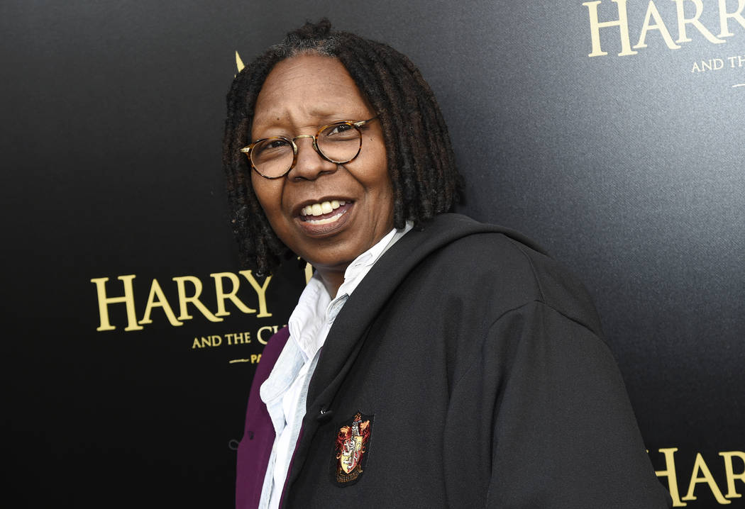 Actress Whoopi Goldberg attends the "Harry Potter and the Cursed Child" Broadway opening at the Lyric Theatre in New York on April 22, 2018. (Evan Agostini/Invision/AP, File)