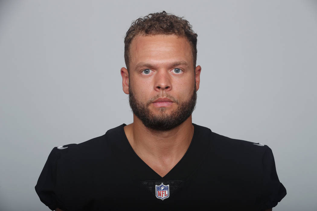 This is a 2018 photo of Erik Harris of the Oakland Raiders NFL football team. This image reflects the Oakland Raiders active roster as of Monday, June 11, 2018 when this image was taken. (AP Photo)