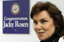 U.S. Sen. Jacky Rosen, D-Nev. Bizuayehu Tesfaye Las Vegas Review-Journal @bizutesfaye