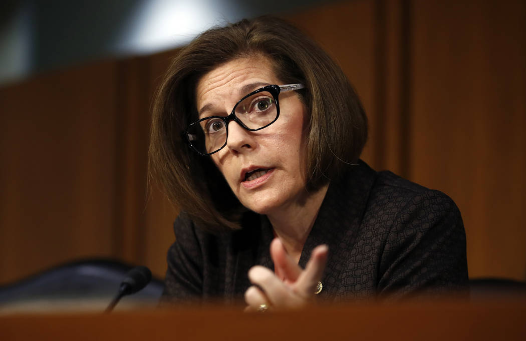 Sen. Catherine Cortez Masto, D-Nev. (AP Photo/Carolyn Kaster)