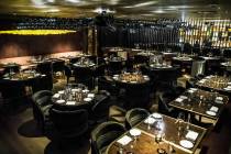 The dining room at MB Steak on Thursday, Aug 31, 2017, at the Hard Rock hotel-casino, in Las Vegas. Benjamin Hager Las Vegas Review-Journal @benjaminhphoto