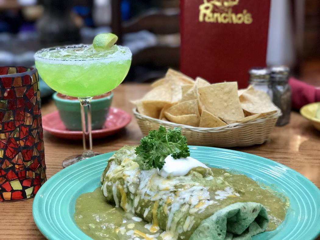 Pancho’s Mexican Restaurant will adopt an Irish accent with the Greengo Burrito. (Pancho's Mexican Restaurant)