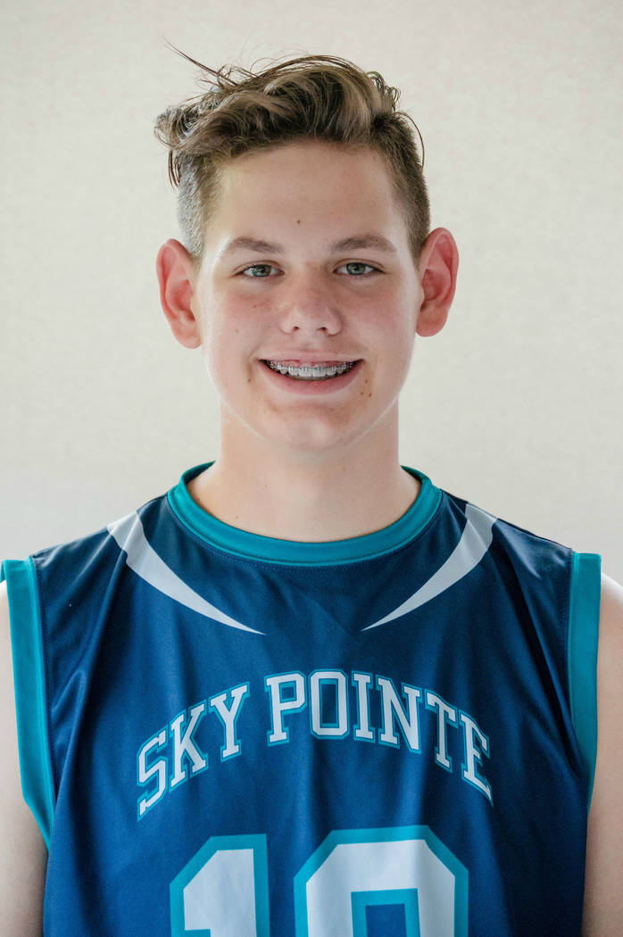 Sky Pointe's Jaegen Driscoll is a member of the Las Vegas Review-Journal's all-state boys volleyball team.