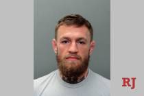 This photo provided by the Miami-Dade Corrections and Rehabilitation Department shows Conor McGregor. Authorities say mixed martial artist and boxer Conor McGregor has been arrested in South Flori ...