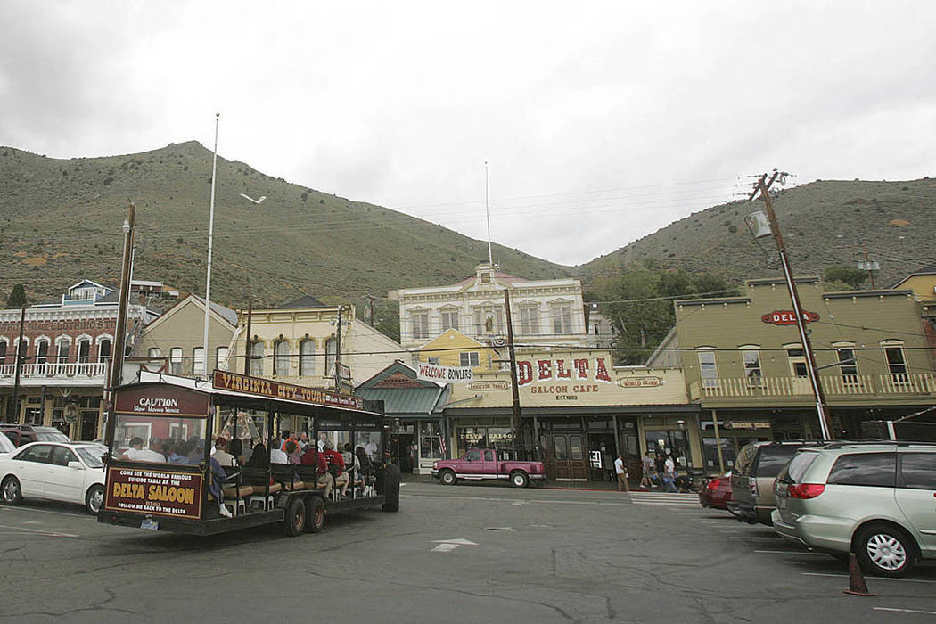 The Delta Saloon, shown in 2009, suffered extensive damage after an explosion Tuesday, March 12, 2019, in Virginia City. (Brad Horn/Special to the Las Vegas Review-Journal)