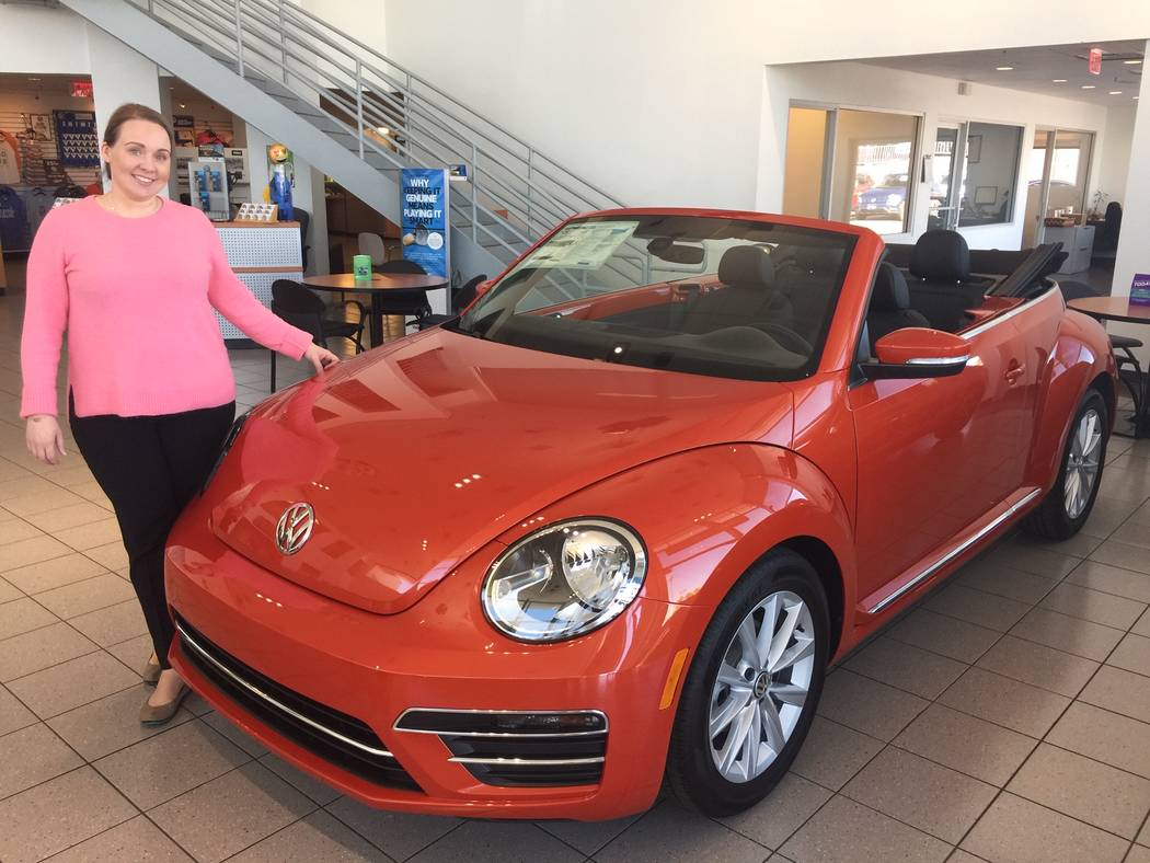 Findlay Volkswagen Henderson General Manager Melisa Eichbauer jumped at the opportunity to help Living Grace Homes for homeless young women and their children. (Findlay)