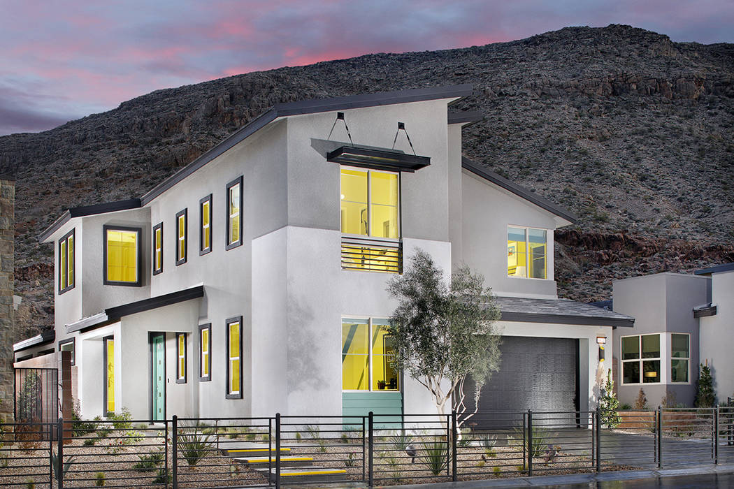 Summerlin showcases Terra Luna by Pardee Homes in The Cliffs village. (Summerlin)