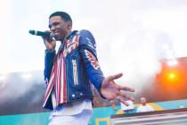 Rapper A Boogie wit da Hoodie performs at HOT 97 Summer Jam 2018 at MetLife Stadium on Sunday, June 10, 2018, in East Rutherford, New Jersey. (Photo by Scott Roth/Invision/AP)
