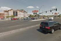 Boulder Highway and South Nellis Boulevard. (Google Street View image)
