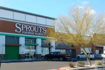 A new Sprouts Farmers Market at 771 S. Rainbow Blvd. will open Wednesday. (Janet Murphy/Las Vegas Review-Journal)
