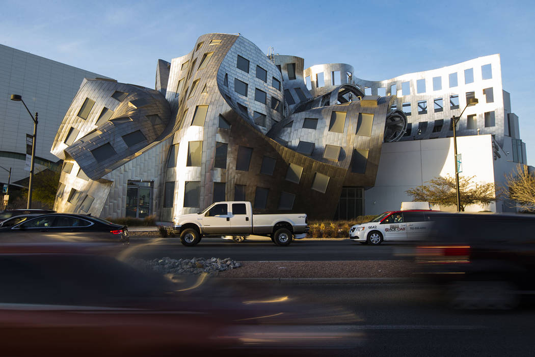 The Cleveland Clinic Lou Ruvo Center for Brain Health, designed by architect Frank Gehry, in Las Vegas on Tuesday, Jan. 30, 2018. Chase Stevens Las Vegas Review-Journal @csstevensphoto