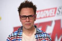 James Gunn at the premiere of "Ant-Man and the Wasp" in Los Angeles on June 25, 2018. (Jordan Strauss/Invision/AP, File)