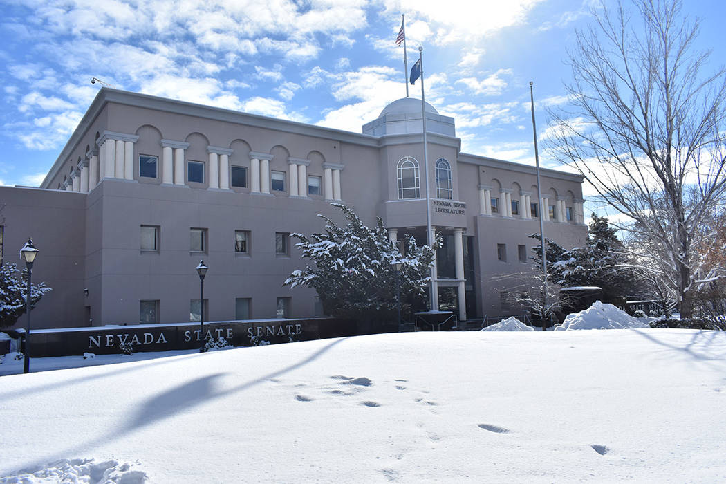 The Legislative Building in Carson City (Las Vegas Review-Journal)