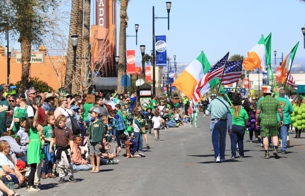 St. Patrick’s Day parade draws crowds to downtown Henderson — PHOTOS