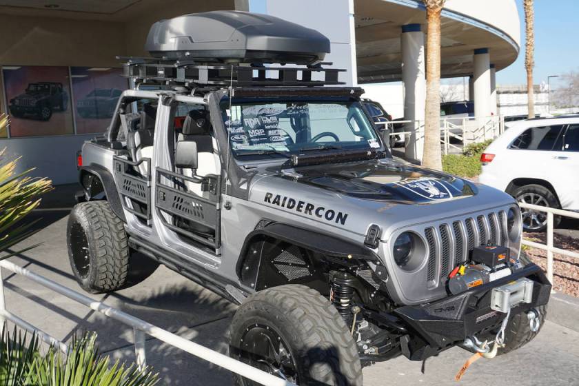 Chapman Raiders with custom Jeep Las Vegas ReviewJournal