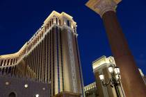 Want the World Experience is the latest luxury package offered at The Venetian on the Las Vegas Strip. (K.M. Cannon Las Vegas Review-Journal @KMCannonPhoto)