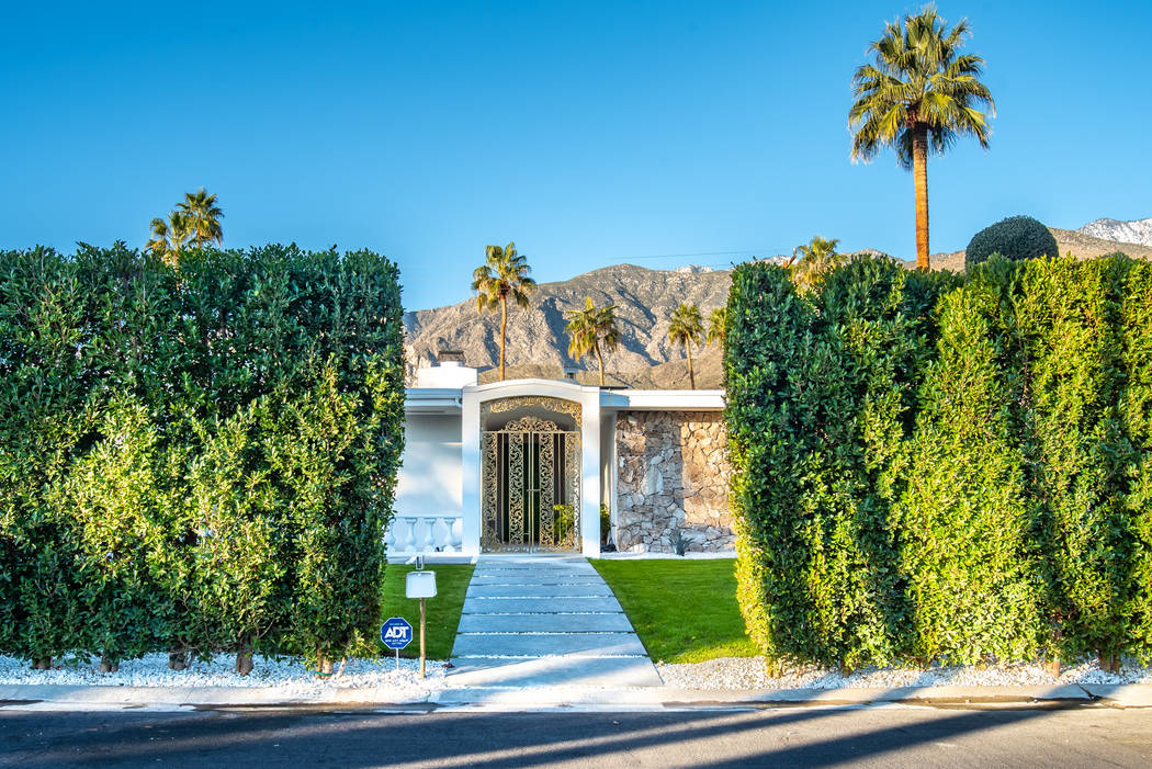 The home is at 2055 Joshua Tree Place in Palm Springs. (Berkshire Hathaway HomeServices California Properties)