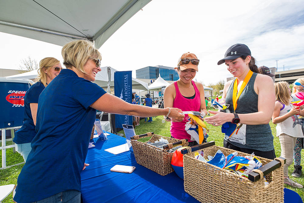 The ninth annual Summerlin Half Marathon also kicks off Wellness Festival on April 13 at Downtown Summerlin. (Summerlin)