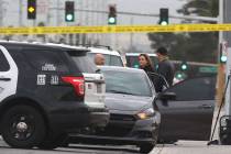 The Metropolitan Police Department is investigating an apparent murder-suicide in the 5400 block of Eastern Avenue on Wednesday, March 20, 2019, in Las Vegas. Bizuayehu Tesfaye Las Vegas Review-Jo ...
