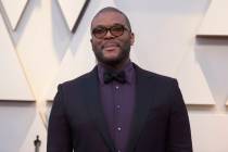 In this Feb. 24, 2019 file photo, Tyler Perry arrives at the Oscars at the Dolby Theatre in Los Angeles. (Richard Shotwell/Invision/AP, File)