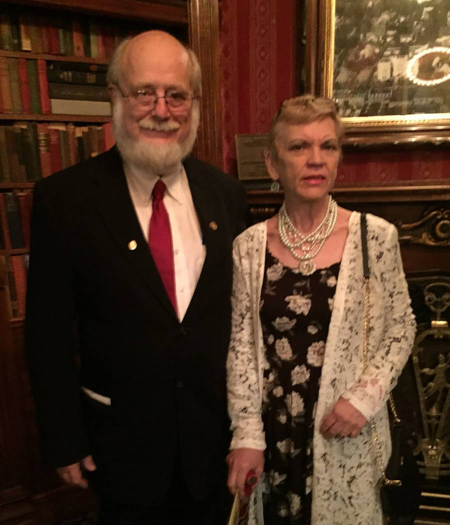Dr. Thomas Burchard and girlfriend Judy Earp (Courtesy)