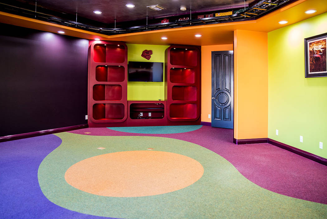 A colorful game room. (Tonya Harvey Real Estate Millions)