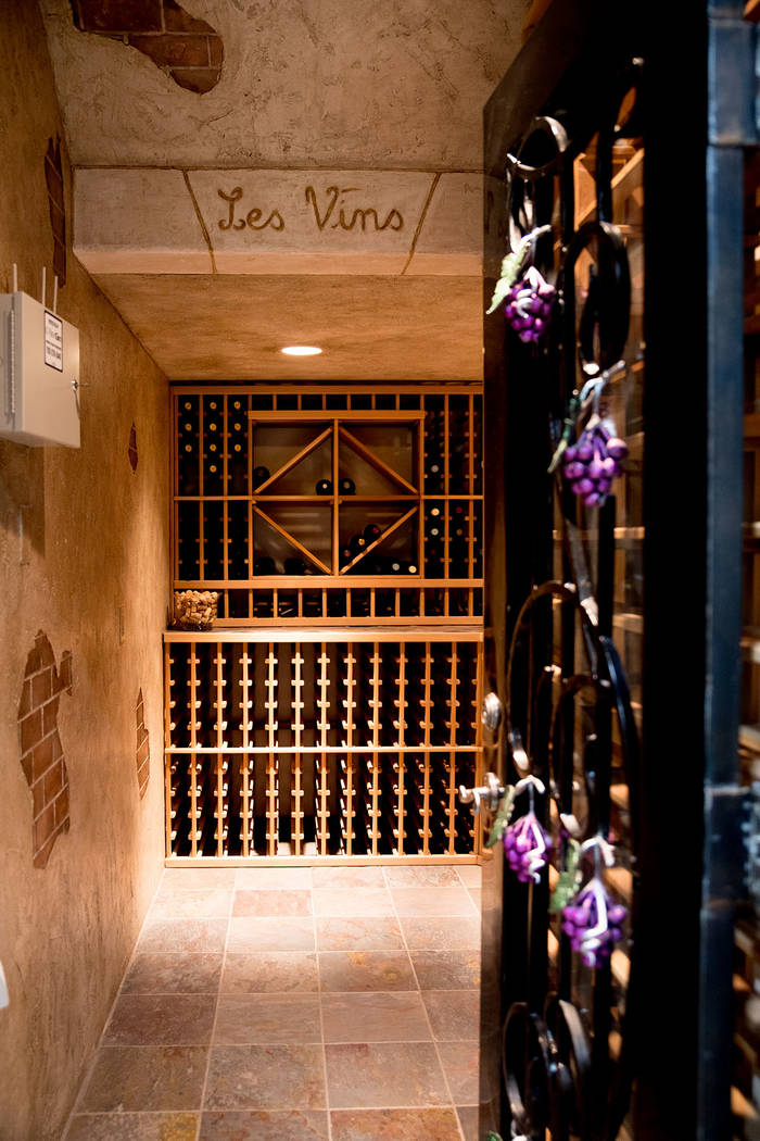 The wine cellar. (Tonya Harvey Real Estate Millions)
