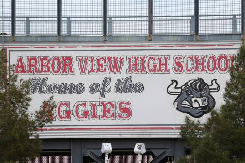 Arbor View High School in Las Vegas, Tuesday, March 19, 2019. (Erik Verduzco Las Vegas Review-Journal) @Erik_Verduzco