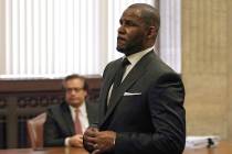 R. Kelly appears for a hearing Friday, March 22, 2019, at the Leighton Criminal Court Building in Chicago. (E. Jason Wambsgans/Chicago Tribune via AP, Pool, File)