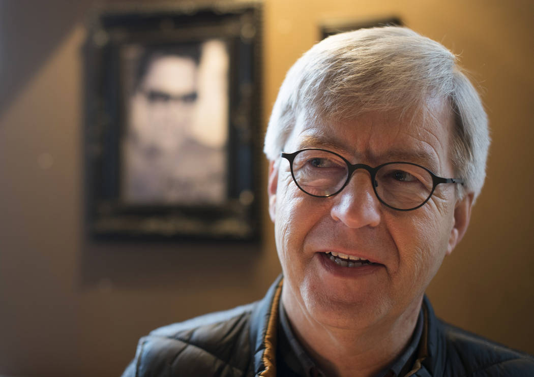 In this Jan. 30, 2019 photo, Gert Kuiper, brother of Jan Kuiper, one of the four journalists killed in El Salvador in 1982, talks about the murder case during an interview in The Hague, Netherland ...
