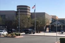 Spring Valley High School in southwest Las Vegas was on lockdown for a while Monday morning, March 25, 2019, as Metro and Clark County School District police investigated a report of a juvenile wi ...