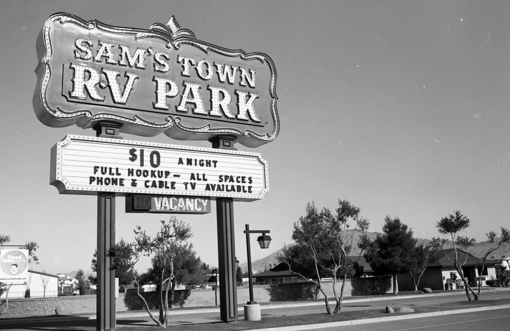 1/28/1993, Sam's Town RV Park Credit: Las Vegas News Bureau