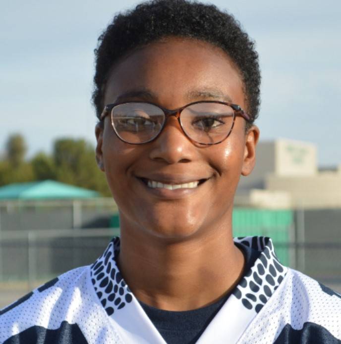 Green Valley's Deborah Grant is a member of the Nevada Preps all-state flag football team.