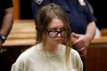 In this Oct. 30, 2018 file photo, Anna Sorokin appears in New York State Supreme Court on grand larceny charges. (AP Photo/Richard Drew, File)