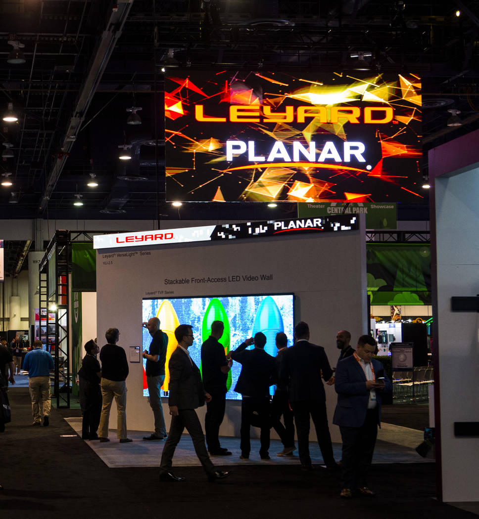 Future of digital signs on display at Las Vegas expo Las Vegas Review