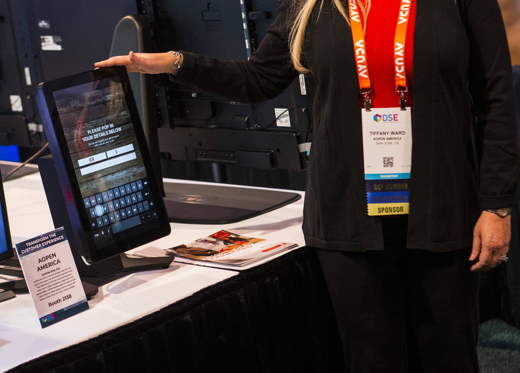 Future of digital signs on display at Las Vegas expo Conventions