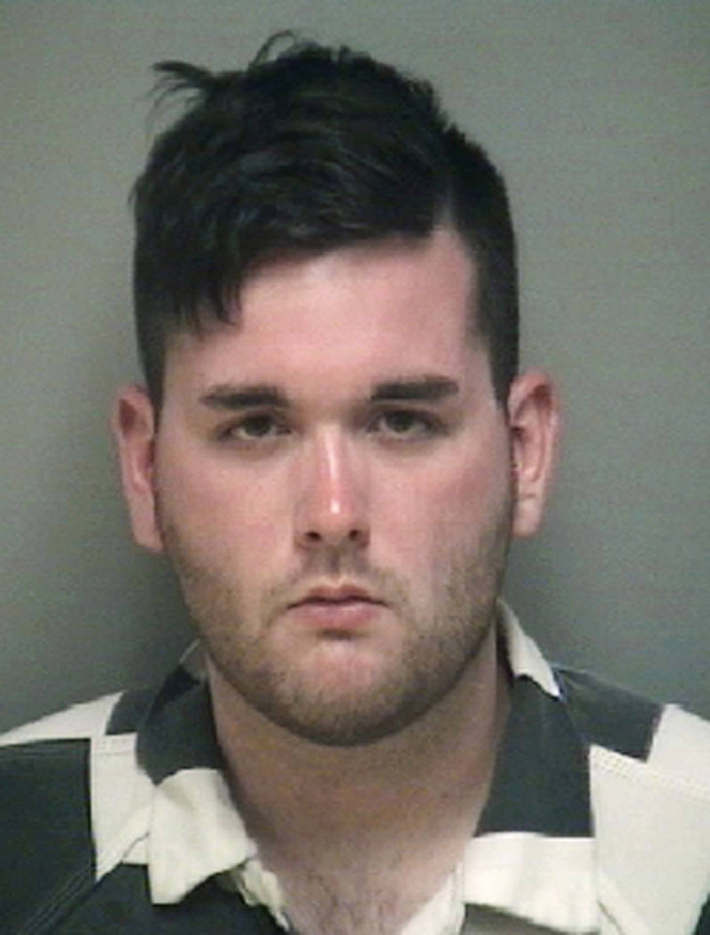 FILE - This undated file photo provided by the Albemarle-Charlottesville Regional Jail shows James Alex Fields Jr. Fields who was convicted in a deadly car attack on a crowd of counterprotesters a ...