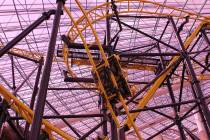El Loco roller coaster inside the Adventuredome theme park at Circus Circus in Las Vegas. (Erik ...