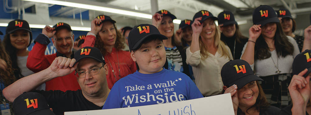 The Howard Hughes Corp. Wish kid Nikolas Davison and the entire Make-A-Wish staff appeared in t ...