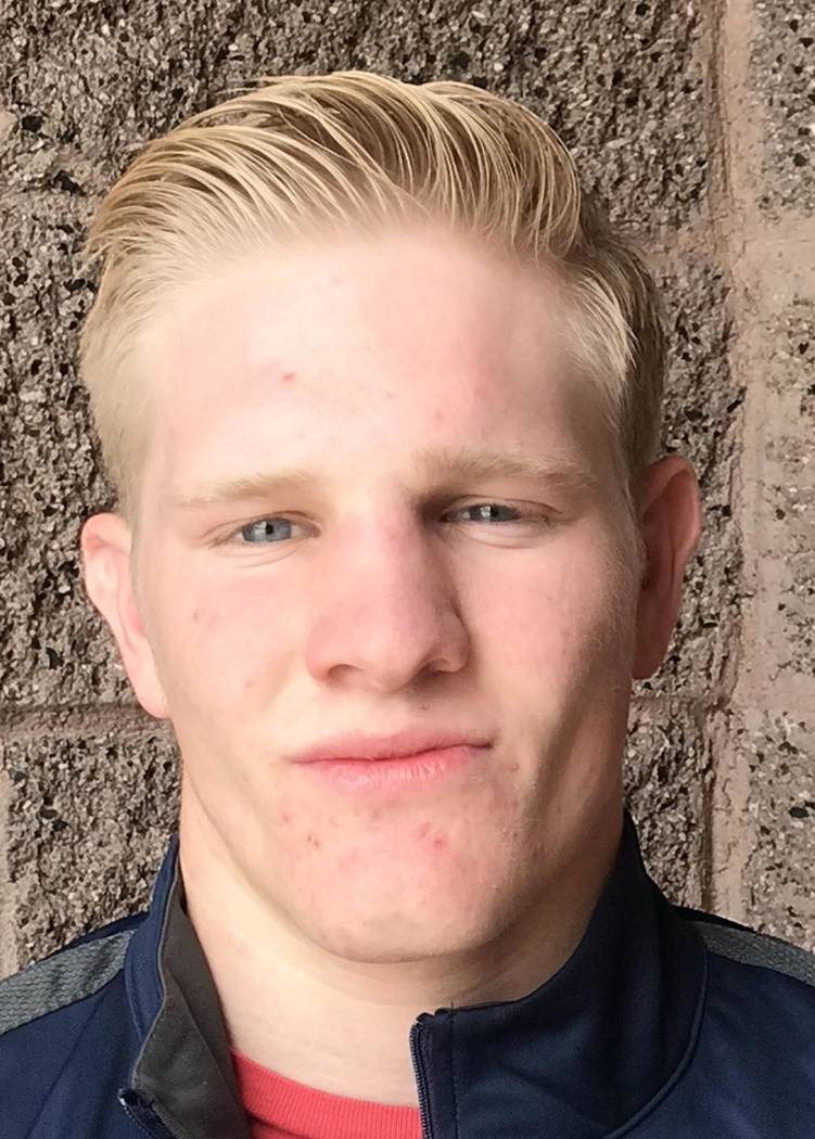 Virgin Valley's Rudy Cannon is a member of the Nevada Preps all-state wrestling team.