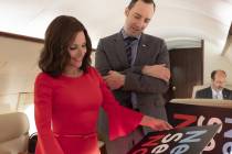 Julia Louis-Dreyfus, Tony Hale in "Veep" photo: Colleen Hayes/HBO