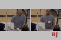 The Boulder City Police Department is looking for this man in connection with an attempted bank ...