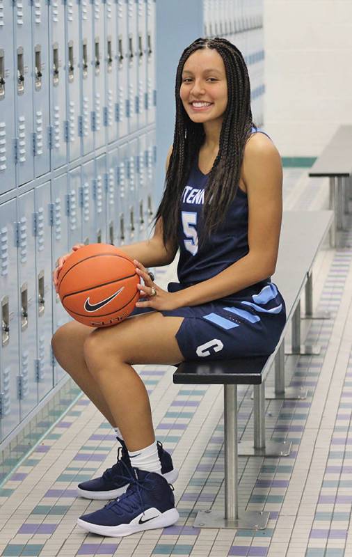 Centennial's Jade Thomas is a member of the Nevada Preps all-state girls basketball team