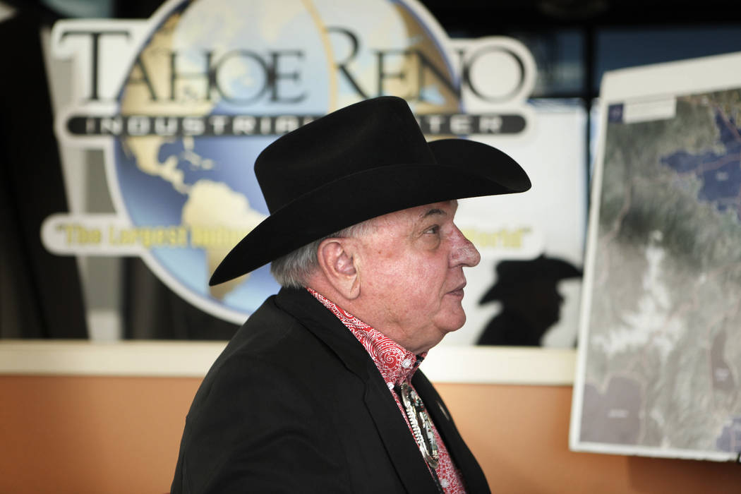 Nevada brothel owner Lance Gilman is also managing partner with Tahoe-Reno Industrial Center. G ...