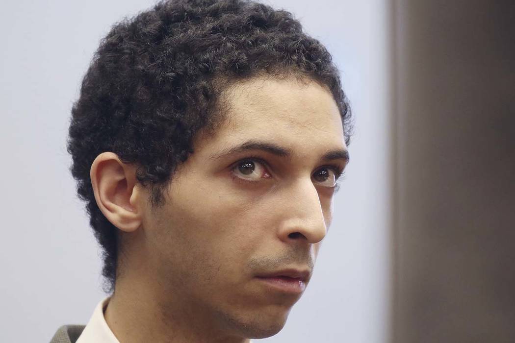 In this May 22, 2018, file photo, Tyler Barriss, of California, appears for a preliminary heari ...