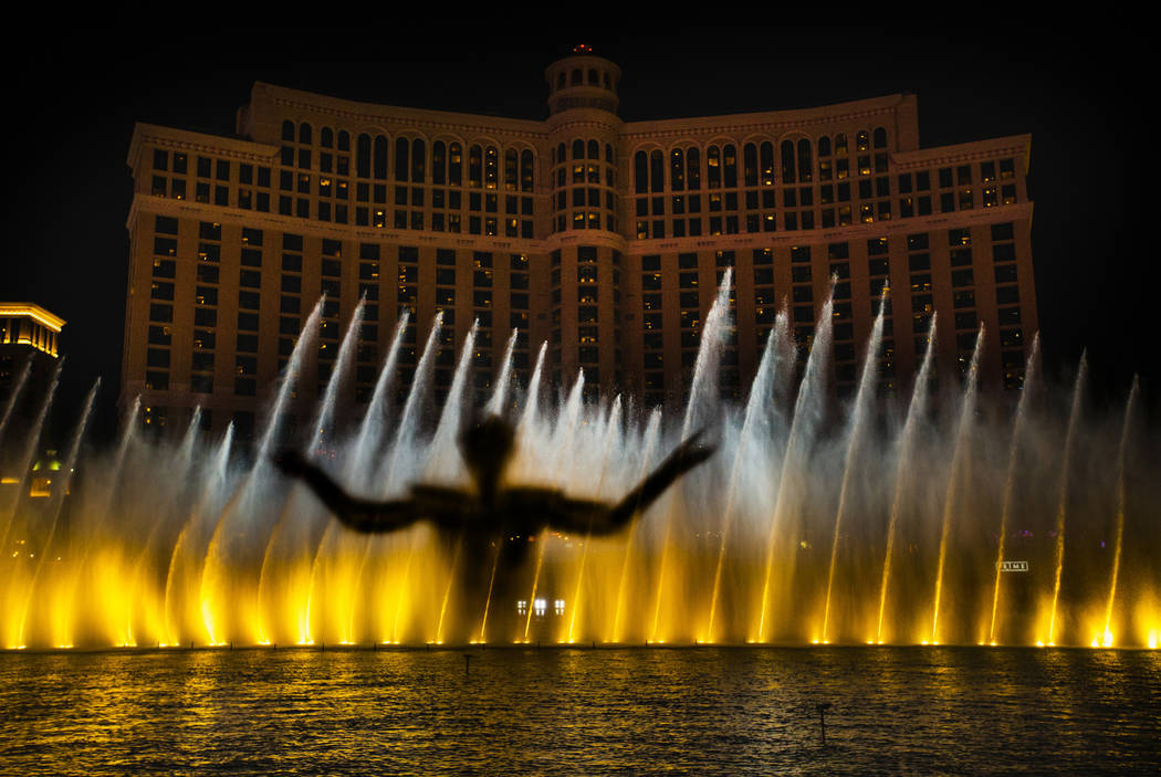 The king emerges during the debut of the new water show based on ÒGame of ThronesÓ at ...