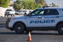 A 19-year-old man is dead after a shooting Sunday, March 31, 2019, at a North Las Vegas gas sta ...